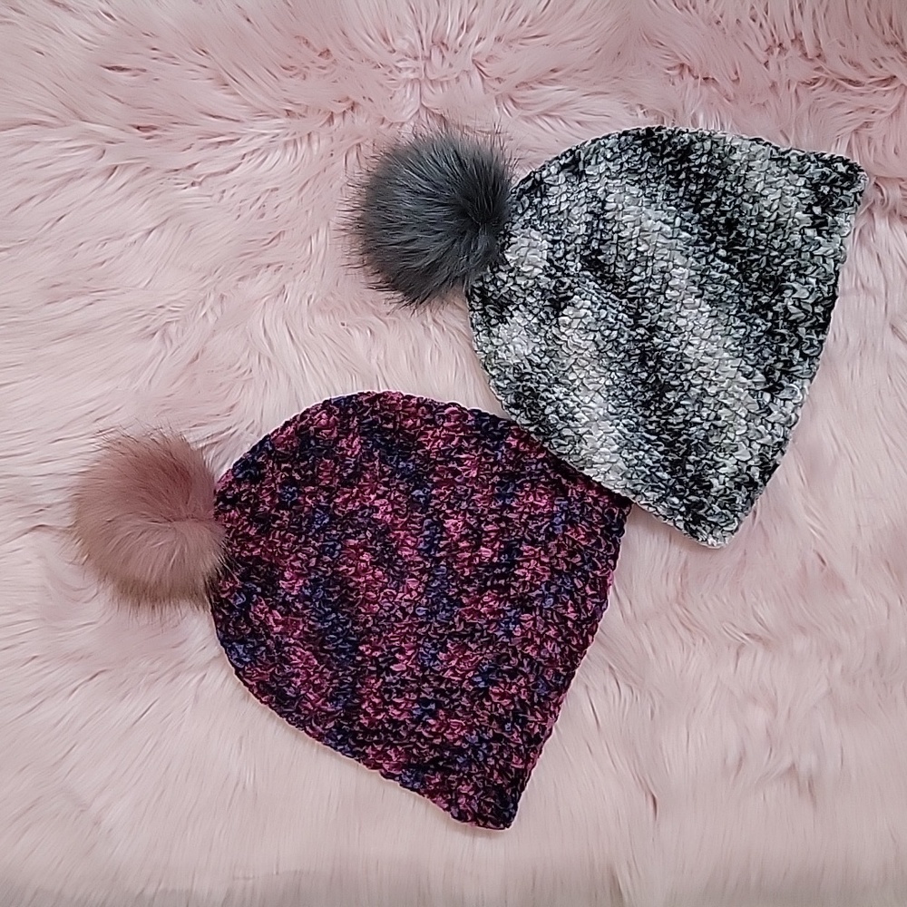 CrochetVelvet Beanies